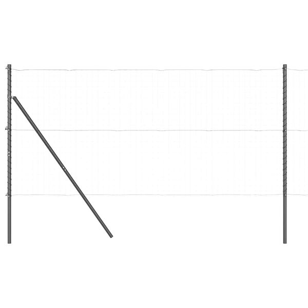 vidaXL Aitalatu Muut 26 pcs Harmaa 3,2 x 3,2 x 150 cm Teräs