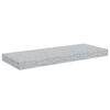 vidaXL Kelluvat sein&auml;hyllyt 2 kpl betoninharmaa 60x23,5x3,8 cm MDF