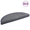 vidaXL Portaan matot 15 kpl 56 x 17 x 3 cm Non-Slip