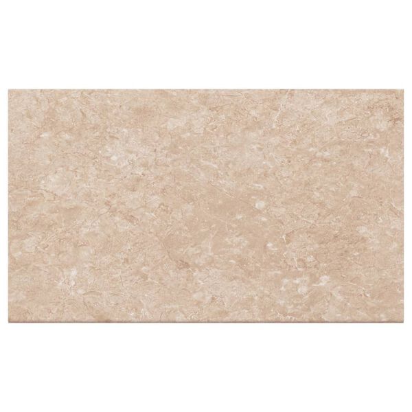 vidaXL Keitti&ouml;n ty&ouml;taso beige marmorikuvio 100x60x2,8 cm lastulevy