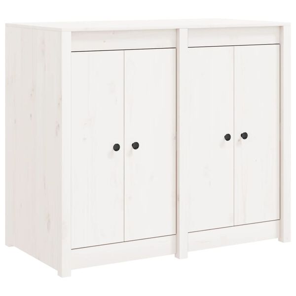vidaXL Ulkokeitti&ouml;kaappi valkoinen t&auml;ysi m&auml;nty