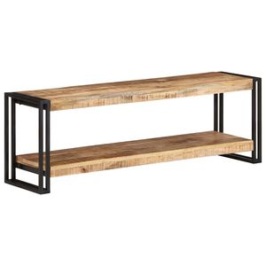 vidaXL TV-taso 120x30x40 cm karkea mangopuu