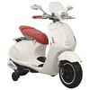 vidaXL Sähkömoottoripyörä lapsille Vespa GTS300 valkoinen