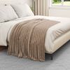 vidaXL Heittoviltti Camel 150 x 130 cm Fleese