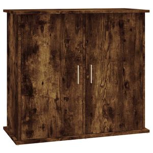 vidaXL Akvaarioteline savutammi 81x36x73 cm tekninen puu