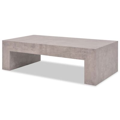 vidaXL Sohvapöytä betonityyli 100x50x30 cm