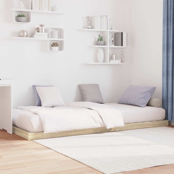 vidaXL Lattiapunkka Sonoma 2FT6 Small Single Tekninen puu