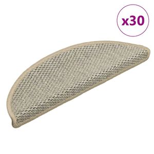 vidaXL Itsekiinnittyv&auml;t porrasmatot sisaltyyli 30 kpl 56x17x3 cm vihr.