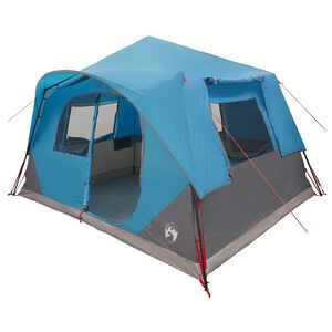 vidaXL Hetkiteltan Sininen 365 x 380 x 200 cm Polyesteri ja ter&auml;s