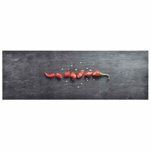 vidaXL Keitti&ouml;n pest&auml;v&auml; lattiamatto Pepper 45x150 cm