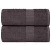 vidaXL Pesupyyhkeet SAMMAKO 2 kpl antrasiitti 30x30 cm 360 gsm