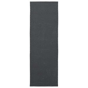 vidaXL Mattojuoksija ORIZ 1150 gsm Musta verkko-kuosi