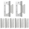 vidaXL Sarana 8 kpl 125 x 78 x 13 mm Hopea Ter&auml;s