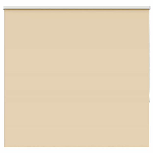 vidaXL Rullaverho Blackout Beige 145x130 cm Kankaan leveys 141,6 cm