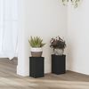vidaXL Kasvitelineet 2 kpl musta 10x10x18 cm tekninen puu