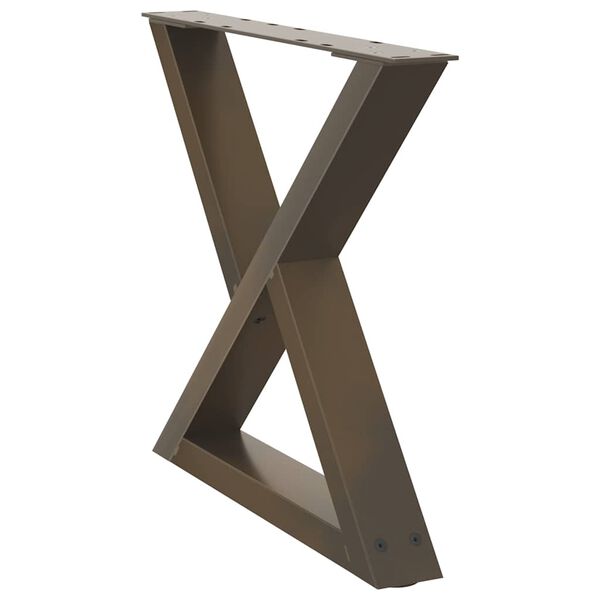 vidaXL Sohvap&ouml;yd&auml;n jalat 2 kpl Luonnonv&auml;rinen ter&auml;s 60x(42-43,3) cm Ter&auml;s