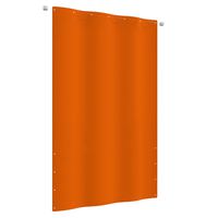 vidaXL Parvekkeen suoja oranssi 140x240 cm Oxford kangas