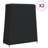 vidaXL Pingisp&ouml;yd&auml;n suojukset 2 kpl 165x70x185 cm 420D Oxford kangas