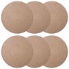vidaXL Juutti Lautaset 6 pcs Luonnollinen &Oslash; 30 cm 100 % Tossa Juutti