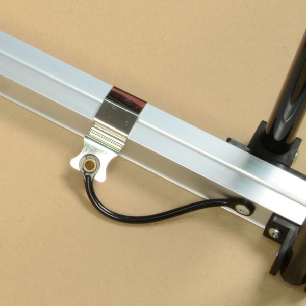 Brüder Mannesmann Monitoiminen taitettava pöytäsarja alumiini 3 kpl