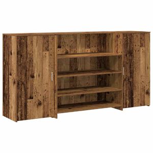 vidaXL Vastaanottop&ouml;yt&auml; vanhaa puuta 200x50x103,5 cm suunniteltu puu