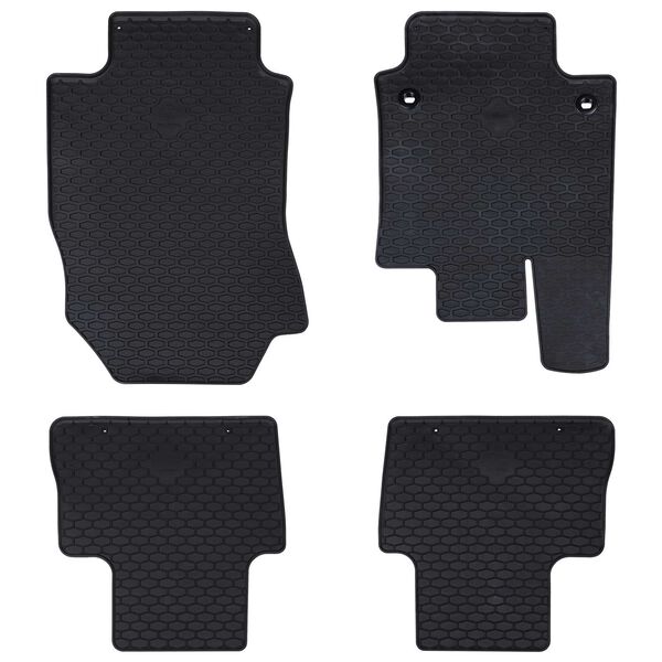 vidaXL Auton matto 4 pcs Musta Sopii Toyota RAV 4 Hybrid 2019- Kumi