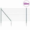 vidaXL Aitalatu Vihre&auml; 50 x 1 m (16 x 16 mm verkko) Ter&auml;s ja PVC