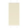vidaXL laskostettu Blind Cream 60x150 cm Kankaan leveys 59,4 cm