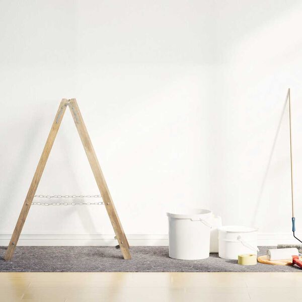 vidaXL Liukumaton maalarin fleece 25 m 180 g/m&sup2; harmaa