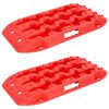 vidaXL Liukuestelevy 2 pcs Punainen 57,5 x 30,5 x 5,5 cm