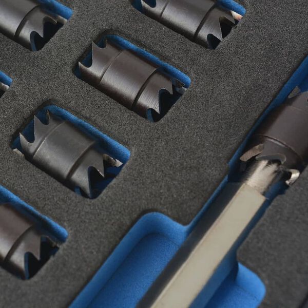 vidaXL 13-osainen Pistehitsausleikkuusarja HSS