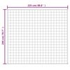 vidaXL Painopeitto sininen 200x225 cm 13 kg kangas
