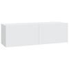 vidaXL 7-osainen TV-kaappisarja valkoinen tekninen puu