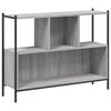 vidaXL Kirjahylly harmaa Sonoma 102x28x77,5 cm tekninen puu