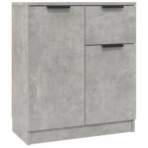 vidaXL Senkki betoninharmaa 60x30x70 cm tekninen puu