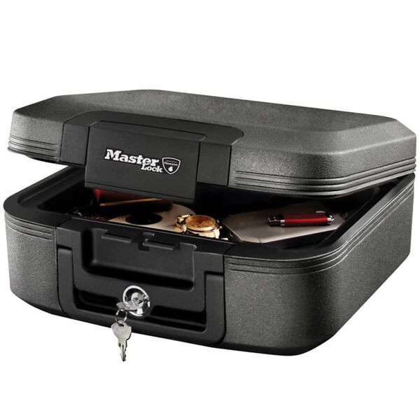 Master Lock LCHW20101 Keskikokoinen Veden- ja Tulenkest&auml;v&auml; Kassakaappi