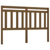 vidaXL S&auml;ngynp&auml;&auml;ty hunajanruskea 126x4x100 cm t&auml;ysi m&auml;nty