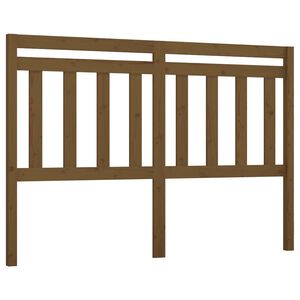 vidaXL S&auml;ngynp&auml;&auml;ty hunajanruskea 126x4x100 cm t&auml;ysi m&auml;nty