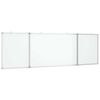 vidaXL Magneettinen taitettava tussitaulu 160x50x1,7 cm cm alumiini