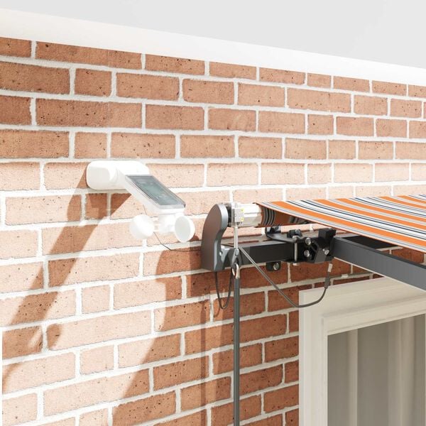 vidaXL Aurinkovarjon kangas mukana Moniv&auml;rinen 300 x 250 cm Polyesteri