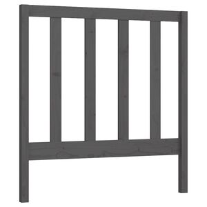 vidaXL S&auml;ngynp&auml;&auml;ty harmaa 96x4x100 cm t&auml;ysi m&auml;nty