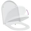 vidaXL WC-istuin Valkoinen 49 x 36 x 4 cm Duroplast