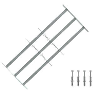 S&auml;&auml;dett&auml;v&auml; Ikkunan Turvaristikko 3:lla Poikkitangolla 700-1050 mm