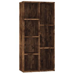 vidaXL Kirjahylly savutammi 50x25x106 cm