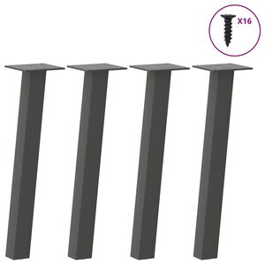 vidaXL Sohvap&ouml;yd&auml;n jalat 4 kpl antrasiitti 30 cm ter&auml;s