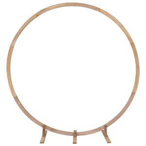 vidaXL H&auml;&auml;t Kaari Vaaleanruskea 224 x 80 x 220 cm T&auml;ysi m&auml;nty