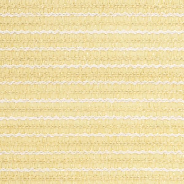 vidaXL Parvekkeen suoja beige 120x300 cm HDPE
