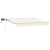 vidaXL Manuaalinen markiisin runko LED-valoilla 3 x 2,5 m