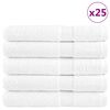 vidaXL Premium Pyyhkeet SOLUND 25 kpl valk. 100x200 cm 600 gsm