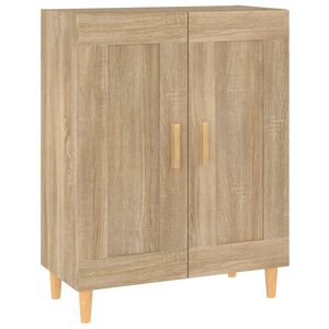 vidaXL Senkki Sonoma-tammi 69,5x34x90 cm tekninen puu